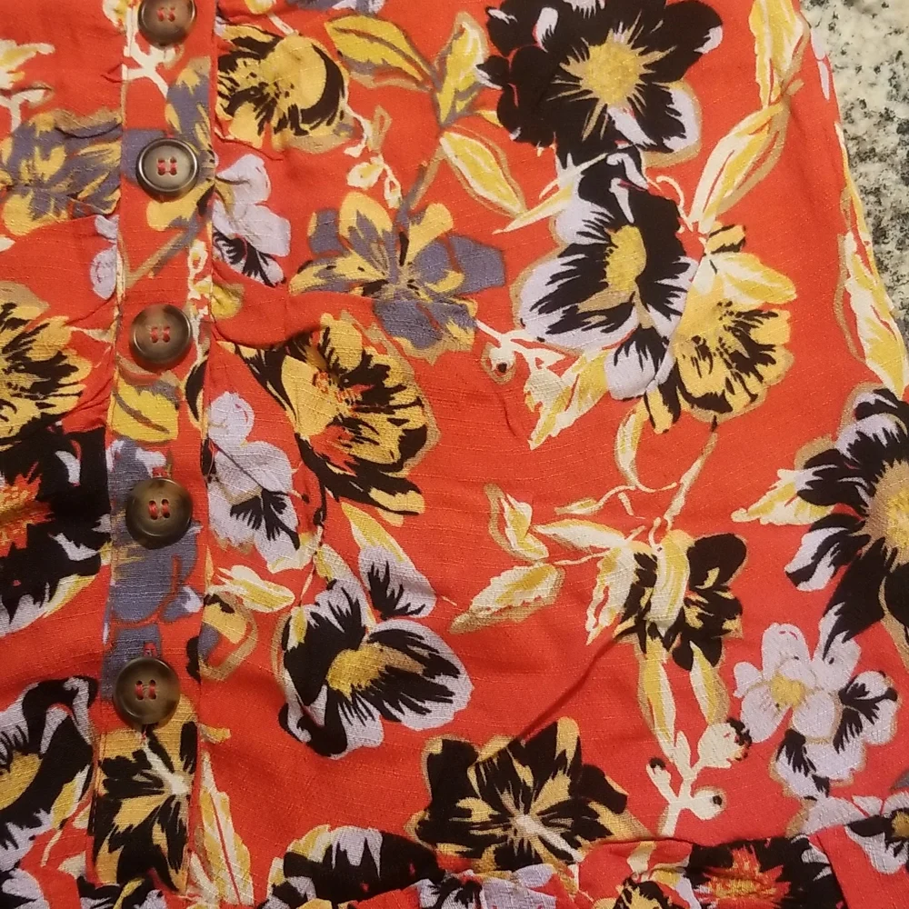 NWT Free People Mini Floral Dress